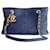 Chanel Shopping CC-Tasche Blau Leder  ref.1202260