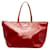 Louis Vuitton Bellevue Cuir vernis Rouge  ref.1202331