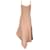 Autre Marque Jason Wu Blush Pink Pleated Asymmetric Hem Sleeveless V-Neck Viscose Knit Dress  ref.1202435