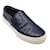 Autre Marque Celine Navy Blue Croc Embossed Slip-On Sneakers Exotic leather  ref.1202444