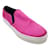 Autre Marque Celine Hot Pink Satin Slip-On Sneakers Cloth  ref.1202446