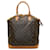 Louis Vuitton Lockit Marrone Tela  ref.1202507