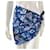 Christian Dior SS 2004 Surf Chick Pareo Skirt by John Galliano J'Adore 1947 Blue Vintage Scarf White Navy blue Monogram Cotton  ref.1202602