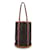 Bucket Louis Vuitton Balde de lona com monograma marrom GM sacola de compras  ref.1202623