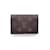 Louis Vuitton Monogram Brown Canvas Business Card Holder Wallet Cloth  ref.1202634