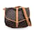 Louis Vuitton Vintage Monogram Canvas Saumur 35 Crossbody Bag Brown Cloth  ref.1202640
