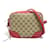 Gucci GG Canvas Bree Crossbody Bag 449413 Red Cloth  ref.1202668