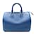 Louis Vuitton Epi Speedy 25 M43015 Cuir Veau façon poulain Bleu  ref.1202670