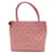 Chanel CC-Kaviar-Einkaufstasche Pink Leder  ref.1202677
