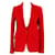 The Kooples Jacket / Blazer Dark red Polyester  ref.1202785