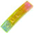 Chanel Barretta arcobaleno con logo A08684 D'oro Plastica  ref.1202869