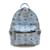 MCM Visetos Side Stud Mini Stark Backpack Blue Cloth  ref.1202898