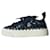 Chloé CHLOE Sneakers bleu dentelle neuves T36 EU Dark blue Lace  ref.1203146