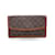 Louis Vuitton Clutch Bag Vintage Pochette Dame Brown Cloth  ref.1203220