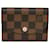 Louis Vuitton Portemonnaie Rosalie Brown Cloth  ref.1203365