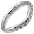 Tiffany & Co Curved band Silvery Platinum  ref.1203389