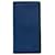 Louis Vuitton Portefeuille Brazza Blue Leather  ref.1203487