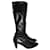 A. Testoni grandes botas Negro