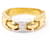 Autre Marque Anillo Articulado en Oro Bicolor y Diamantes. Dorado Oro blanco Oro amarillo  ref.1203525