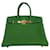 Hermès HERMES BIRKIN Green Leather  ref.1203528