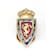 Autre Marque FC Zaragoza Shield Diamonds, Rubin und Saphire. Rot Blau Golden Gelbes Gold Diamant  ref.1203542