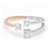 Autre Marque TRIO Diamond Ring. Golden White gold Pink gold  ref.1203560