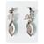 Drop earrings with DOLCE & GABBANA crystals, Silvery Steel  ref.1203771