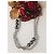 Parure collana  e orecchini DOLCE & GABBANA acciaio perle grigio antracite Argento - vista 4