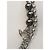 Parure collana  e orecchini DOLCE & GABBANA acciaio perle grigio antracite Argento - vista 5