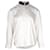 Sandro Paris Camisa Precy de Lunares en Poliéster Color Crema Blanco Crudo  ref.1203939