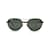 Giorgio Armani Vintage Gunmetal Sonnenbrille 644 905 135 MM Grau Metall  ref.1203960