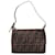 Fendi Brown Zucca shoulder bag Cloth  ref.1203981