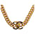 Collana girocollo con maglie a catena Chanel in oro CC D'oro Metallo Placcato in oro  ref.1204069
