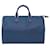 Louis Vuitton Speedy 35 Blue Leather  ref.1204182