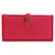 Hermès Béarn Red Leather  ref.1204253