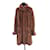 Jean Louis Scherrer Fur coat Brown  ref.1204312