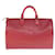 Louis Vuitton Speedy 35 Red Leather  ref.1204438
