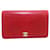 Chanel Red Leather  ref.1204476