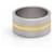 Autre Marque NIESSING FUSION Ring in Yellow Gold and Steel. Golden  ref.1204489