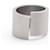 Autre Marque NIESSING Steel and Diamond Ring. Silvery  ref.1204490