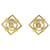 Timeless Chanel COCO Mark Dorado Chapado en oro  ref.1204611