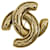 Chanel CC Dorado Chapado en oro  ref.1204672