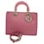 DIOR DIORISSIMO PINK OSTRICH BAG NEW CONDITION Gold hardware Ostrich leather  ref.1204769