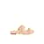 Chanel Suede sandals Beige Deerskin  ref.1204824