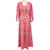 Autre Marque Sachin + Babi Lilac Aztec Floral Jenny Gown Pink Polyester  ref.1204877
