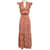 Autre Marque Veronica Beard Multi Tawny Tiered Midi Dress Cotton  ref.1204879
