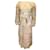 Autre Marque Abito longuette in seta con cintura stampata multi floreale beige Zimmermann Multicolore  ref.1204882