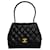 Chanel Matelassé Black Leather  ref.1205025