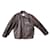 Diesel leather jacket size XXL Dark brown  ref.1205110