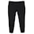 Polo Ralph Lauren Tapered Cropped Trousers in Black Cotton  ref.1205156